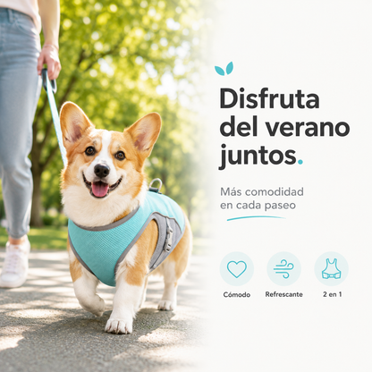 Chaleco Refrescante 2 en 1 para Perros