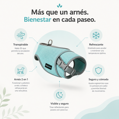 Chaleco Refrescante 2 en 1 para Perros